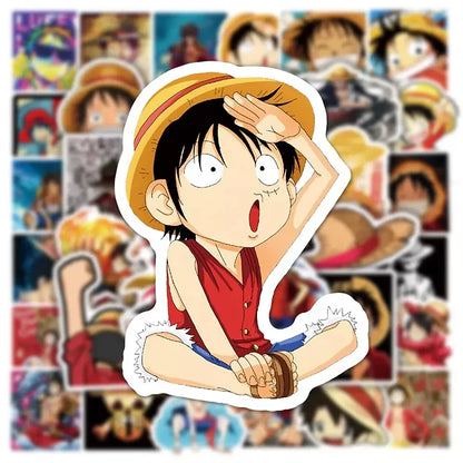 Sticker Flakes Anime One Piece