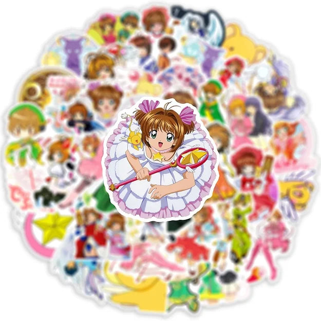 Sticker Flakes Anime Card Captor Sakura