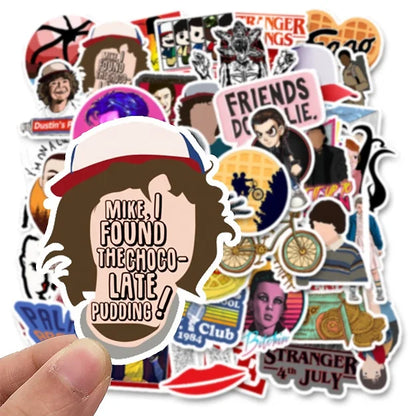 Sticker Flakes Serie Stranger Things