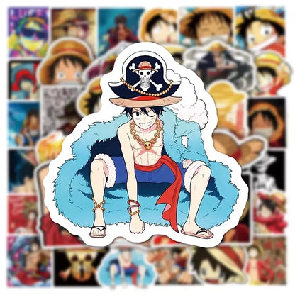 Sticker Flakes Anime One Piece