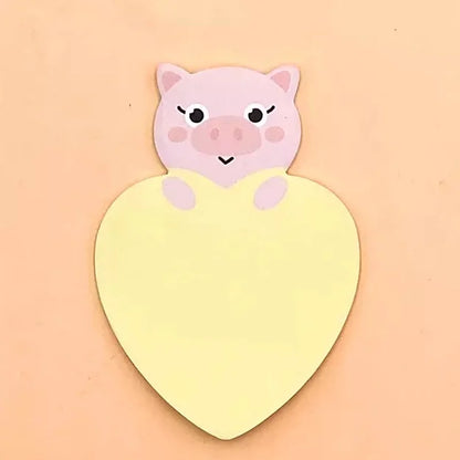 Sticky Notes Animal Heart