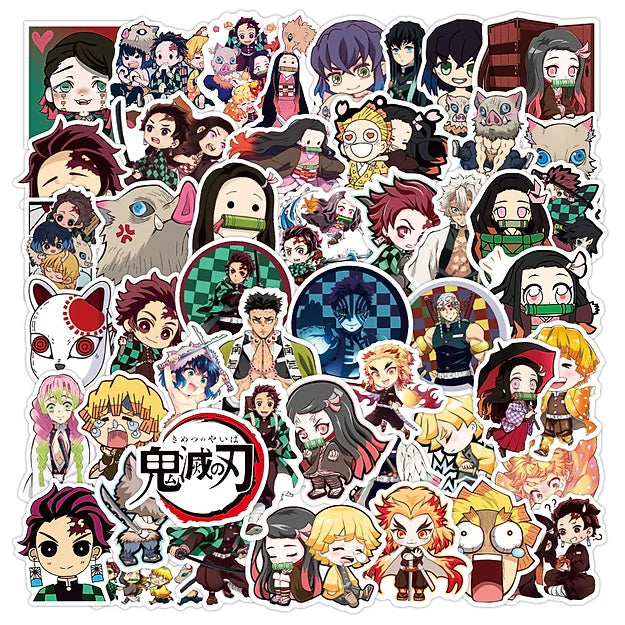 Sticker Flakes Anime Demon Slayer