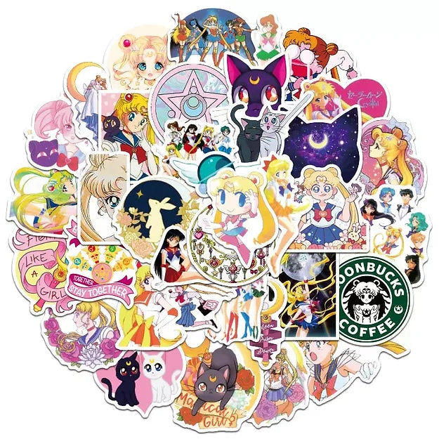 Sticker Flakes Anime Sailor Moon