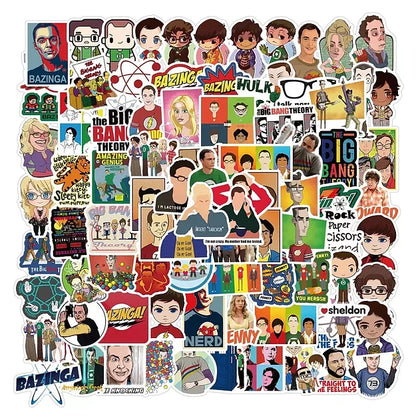 Sticker Flakes Serie Big Bang Theory