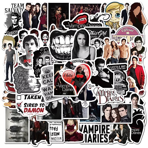 Sticker Flakes Serie Vampire Diaries