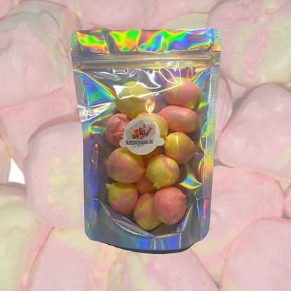 Freeze Dried Salt Water Taffy Strawberry Banana