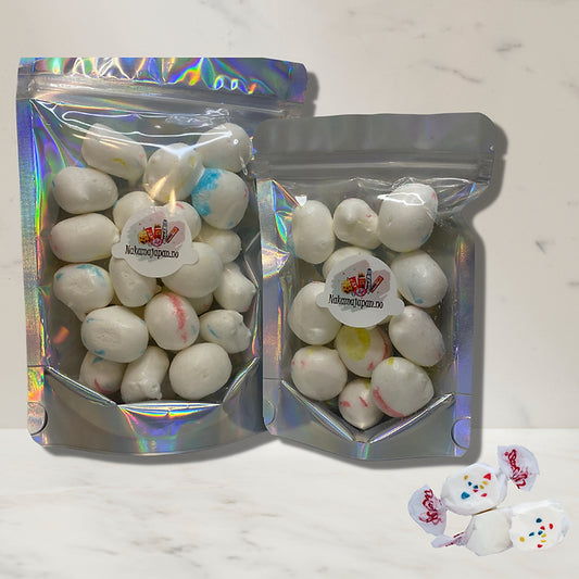 Freeze Dried Salt Water Taffy Frosted Cupcake