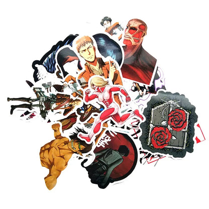 Sticker Flakes Anime Attack on Titan