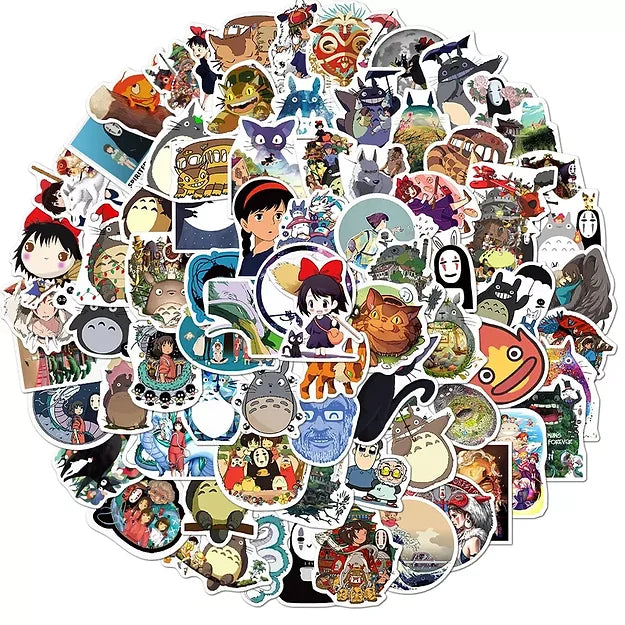 Sticker Flakes Assorted Studio Ghibli