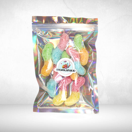 Freeze Dried Sour Glowworms 8stk