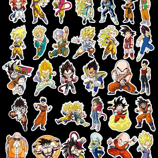 Sticker Flakes Anime Dragon Ball