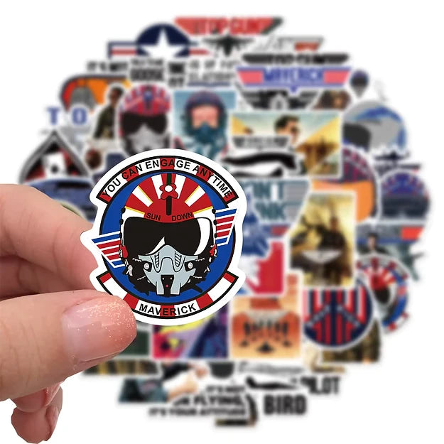 Sticker Flakes Film Top Gun: Maverick