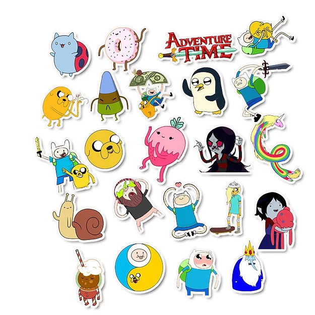 Sticker Flakes Anime Adventure Time