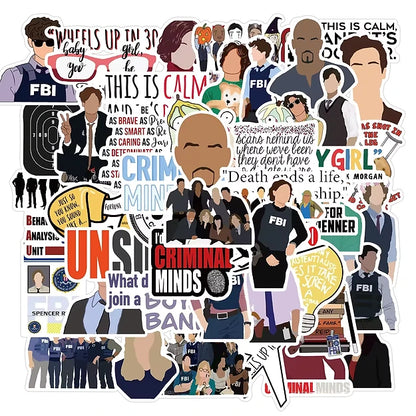 Sticker Flakes Serie Criminal Minds