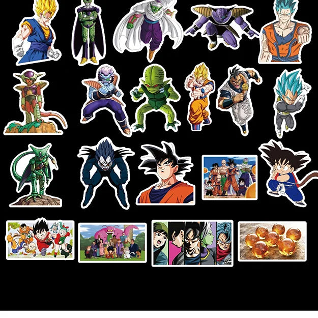 Sticker Flakes Anime Dragon Ball