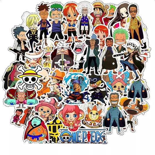 Sticker Flakes Anime One Piece