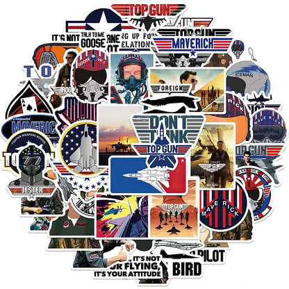 Sticker Flakes Film Top Gun: Maverick