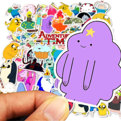 Sticker Flakes Anime Adventure Time