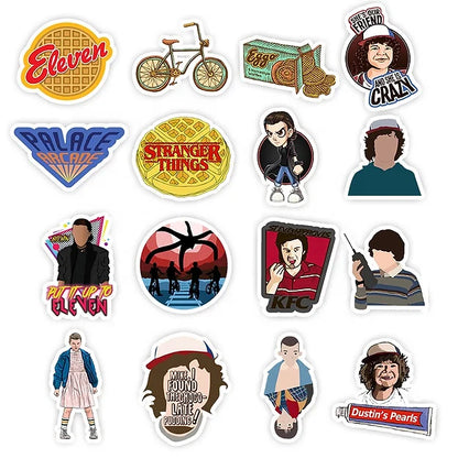 Sticker Flakes Serie Stranger Things