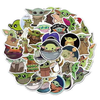 Sticker Flakes Film Star Wars Grogu