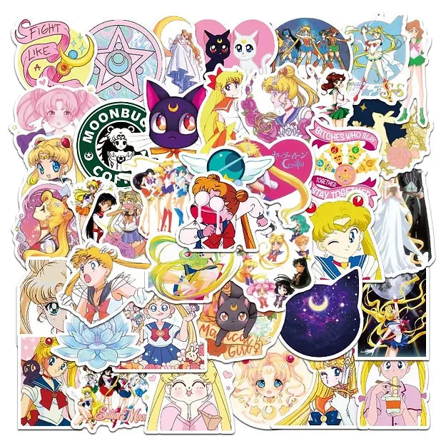 Sticker Flakes Anime Sailor Moon