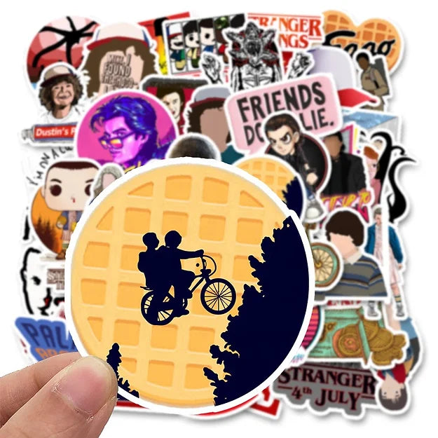 Sticker Flakes Serie Stranger Things