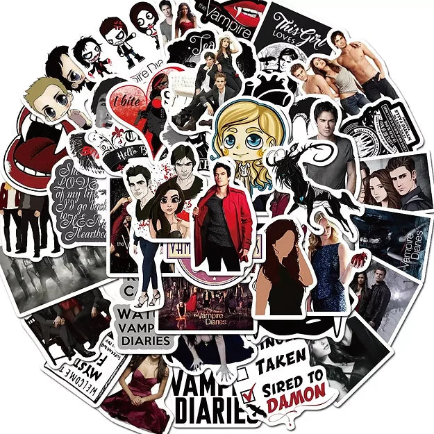 Sticker Flakes Serie Vampire Diaries