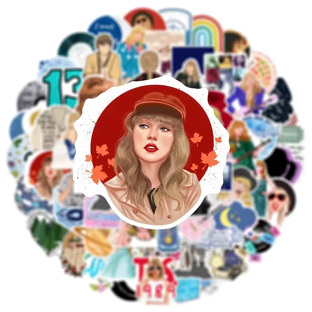 Sticker Flakes Taylor Swift