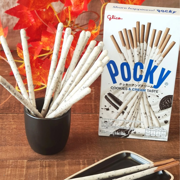 Pocky Cookies & Cream 40g (GLICO) HALAL