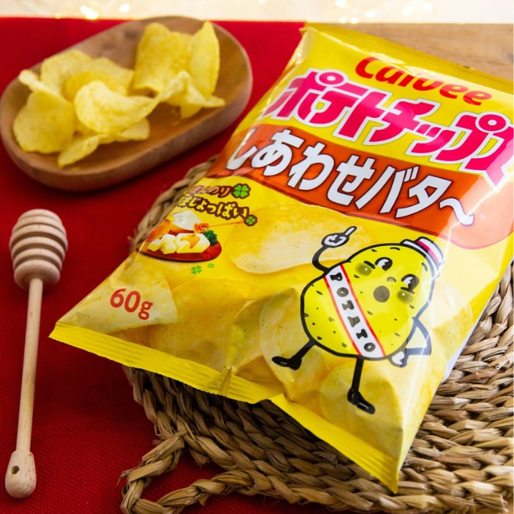 Potato Chips Shiawase Honey & Butter 60g (CALBEE) DATOVARE