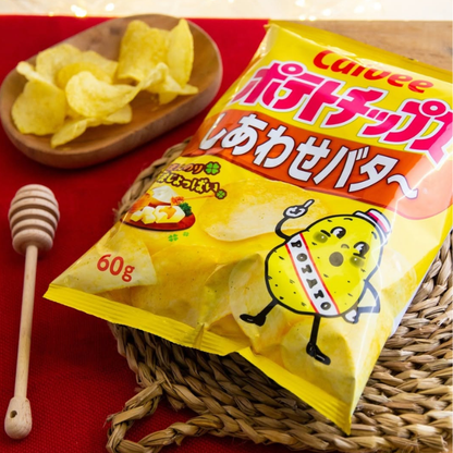 Potato Chips Shiawase Honey & Butter 60g (CALBEE) DATOVARE