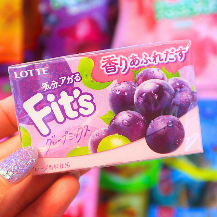 Fit's Gum Grape Mix 12 stk (LOTTE)