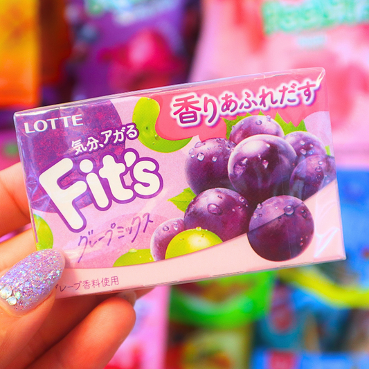 Fit's Gum Grape Mix 12 stk (LOTTE)