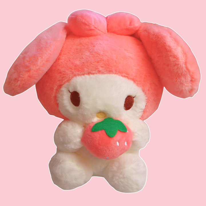 Kosebamse Kuromi My Melody 25 cm