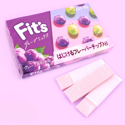Fit's Gum Grape Mix 12 stk (LOTTE)