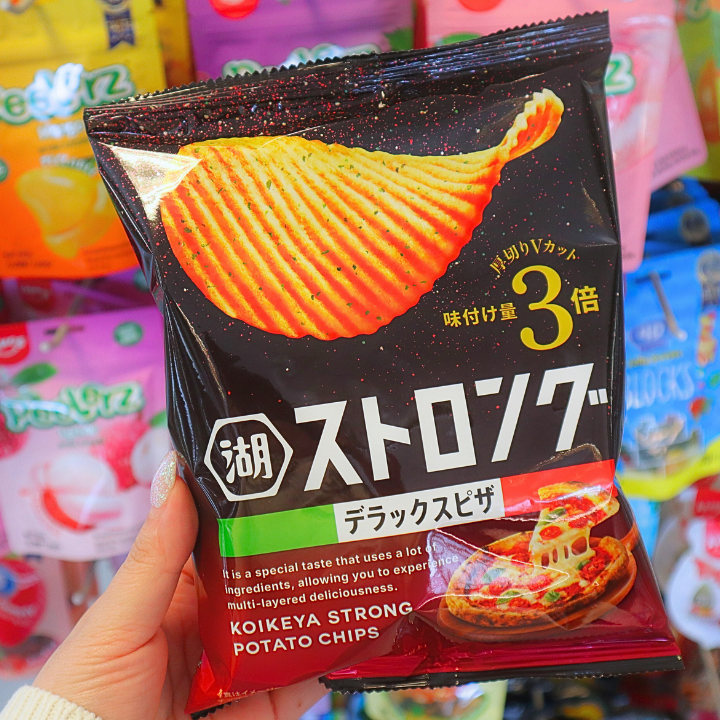 Strong Potato Chips Deluxe Pizza 53g (KOIKEYA)