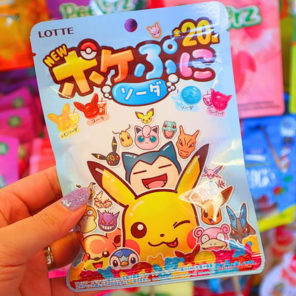 PokePuni Pokemon Shaped Mixed Gummy 80g (LOTTE)