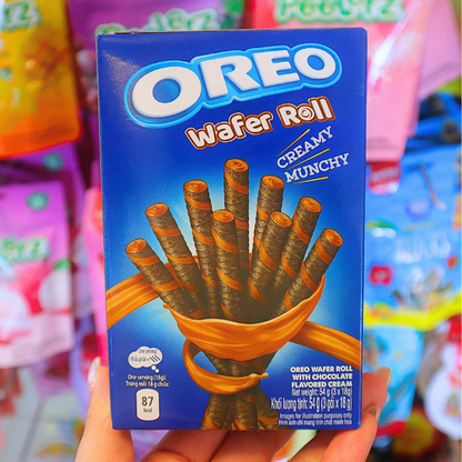 Oreo Wafer Rolls Chocolate 54g