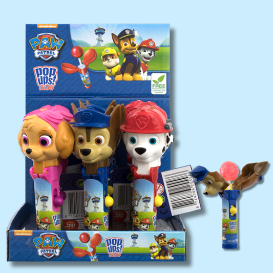 Paw Patrol Pop Up Lollipops 10g