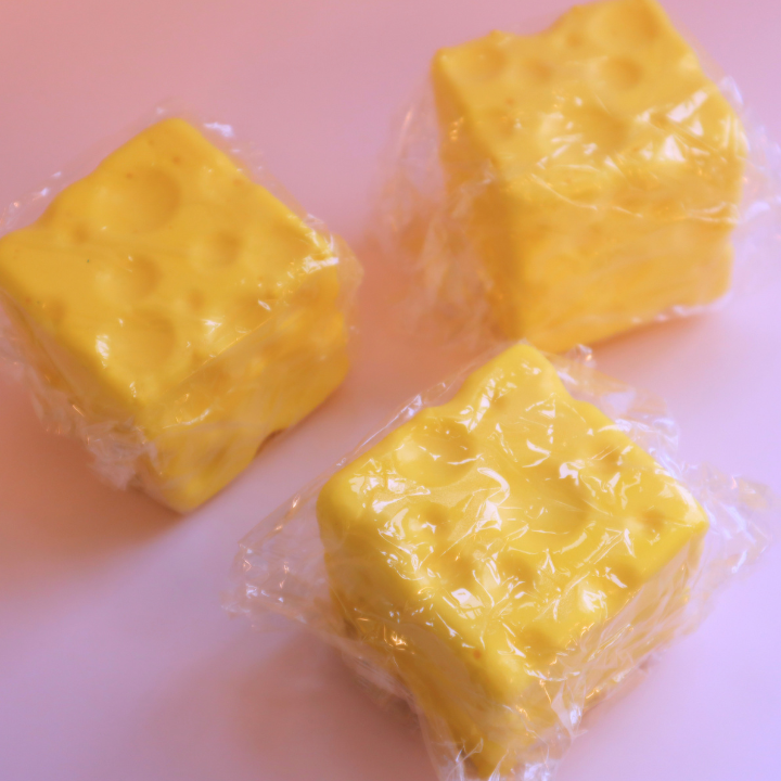 Slow Rising Squishy Cheese Block