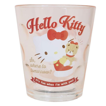 Sanrio Hello Kitty Clear Acrylic Tumbler (T's Factory)