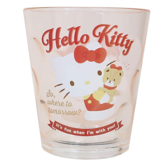 Sanrio Hello Kitty Clear Acrylic Tumbler (T's Factory)
