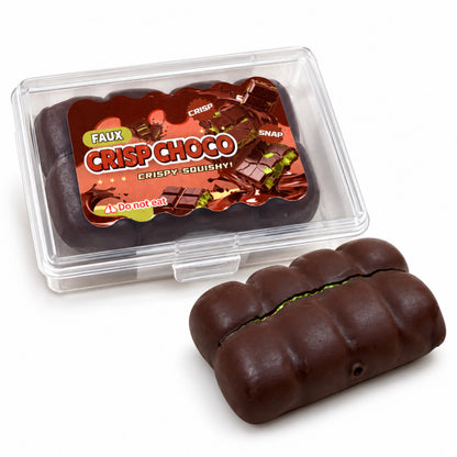 Wax Squishy Crackle Dubai Chocolate