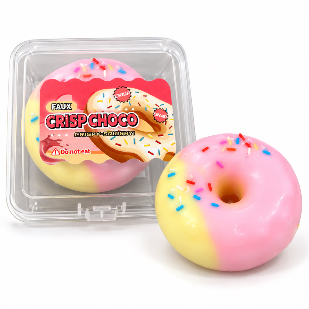 Wax Squishy Crackle Crispy Donut