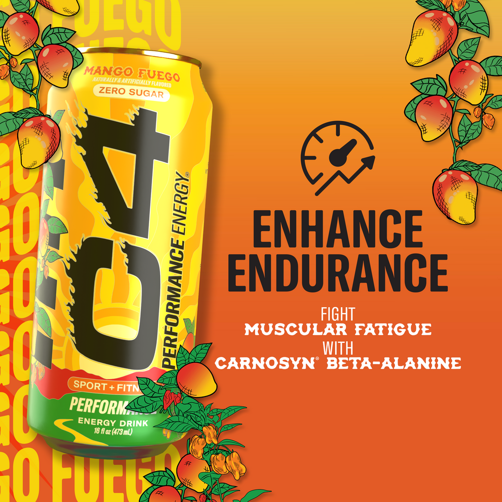 C4 Energy Mango Fuego 473ml