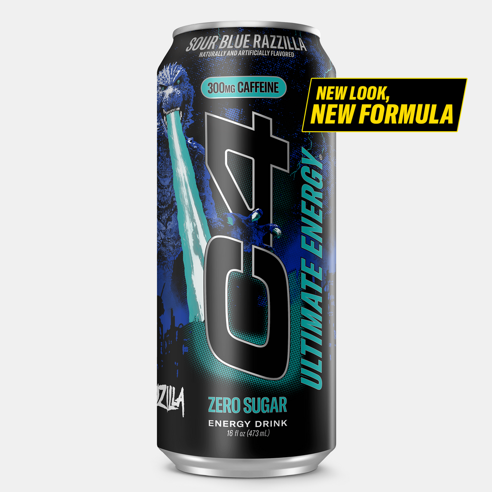 C4 Energy Sour Blue Razzilla 473ml