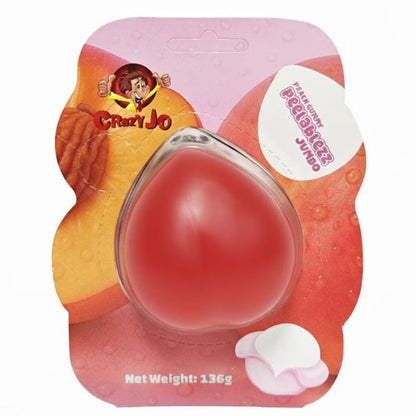 Peelablezz Jumbo Peach Gummy 136g (CRAZY JO)