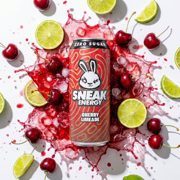 Sneak Energy Cherry Lemonade 500ml