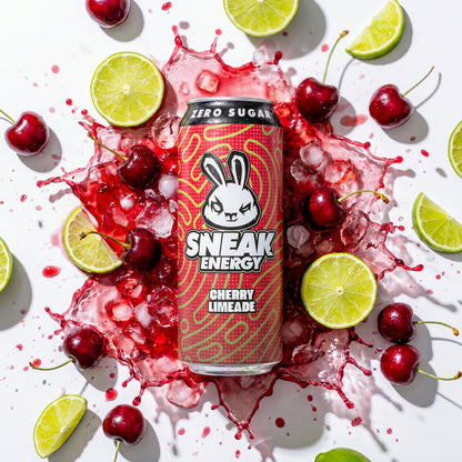 Sneak Energy Cherry Lemonade 500ml