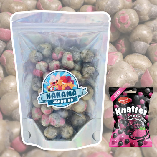 Freeze Dried Knatter Bringebærlakris 40g
